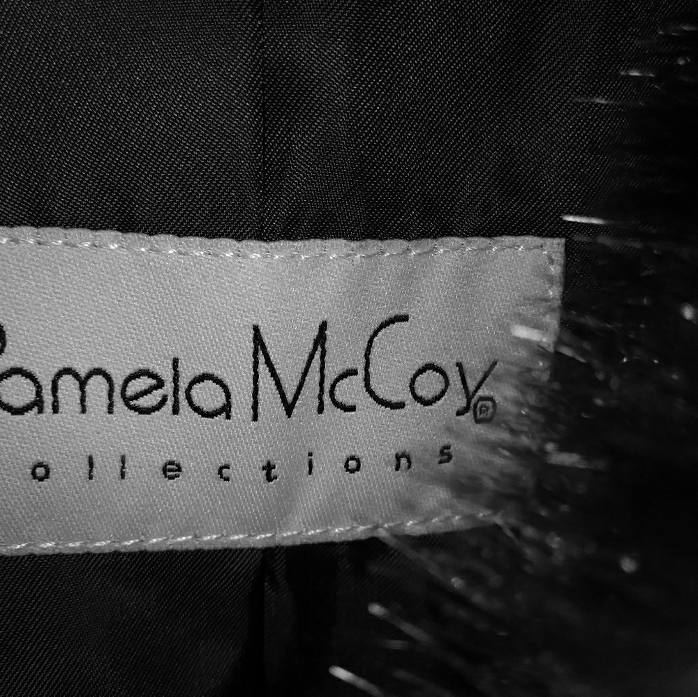 Faux mink coat